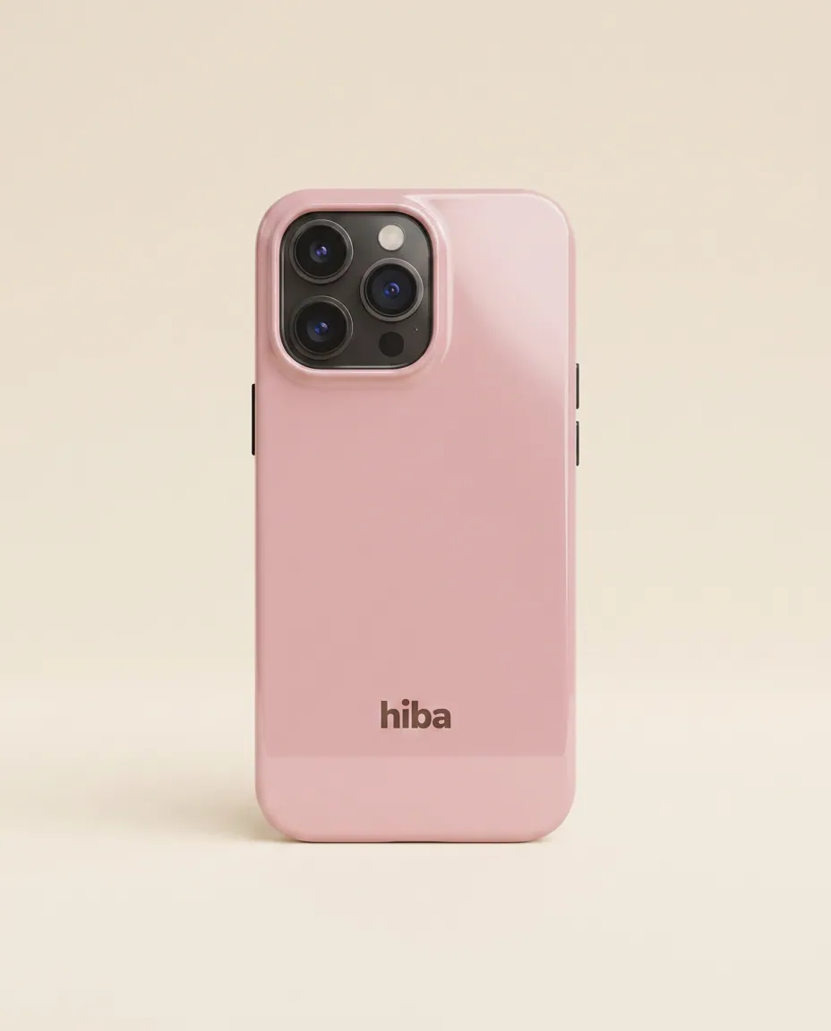 HIBA Cherry Blush iPhone case front product view