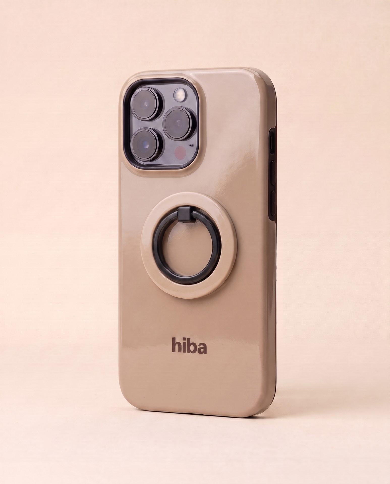 HIBA Almond phone ring on phone detail view